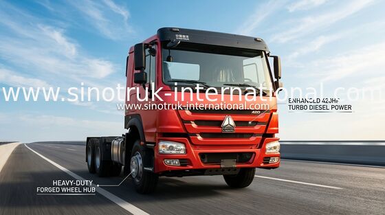 Sinotruk Howo Ciągnik siodłowy fabrycznie nowy 430 KM Lhd 10 kół 6 × 4