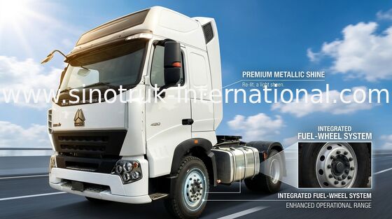 Euro2 420HP SINOTRUK HOWO A7 Wózek ciągnikowy LHD 6X4, HOWO SINO Truck
