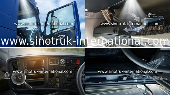 SINOTRUK HOWO Ciągnik siodłowy ZZ4257N3247N1B Głowica z klimatyzatorem