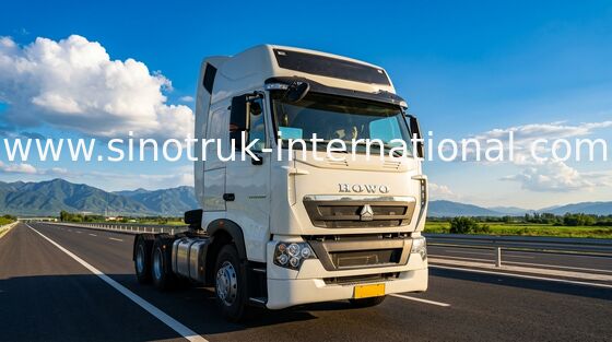 Wysoka wydajność SINOTRUK HOWO Tractor Truck A7 Heavy Duty Tractor Head