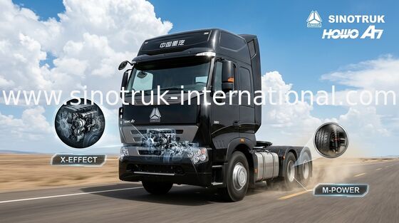 6 × 4 Trailer Ciągniki siodłowe 60-70 ton Doskonała ładowność, IFA
