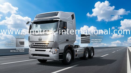 Logistics Business 6 × 4 Typ napędu Międzynarodowy ciągnik siodłowy do naczepy