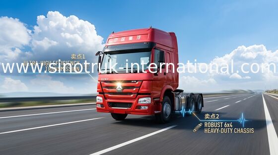 Ciągniki siodłowe SINOTRUK HOWO LHD 6X4 Euro2 380HP ZZ4257S3241W