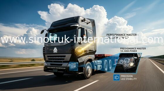 SINOTRUK HOWO A7 Wózek ciągnikowy RHD 6X4 Euro2 380HP ZZ4257N3247N1B