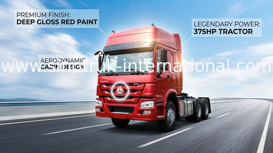 Ciągnik siodłowy SINOTRUK HOWO LHD 6X4 Euro2 336HP dwa koi ZZ4257N3241V