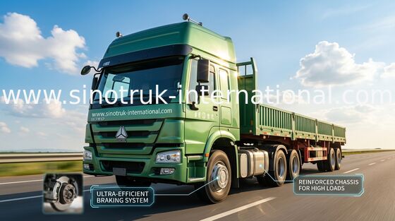 Ciągniki siodłowe SINOTRUK HOWO RHD 6X4 Euro2 420HP ZZ4257V3241W