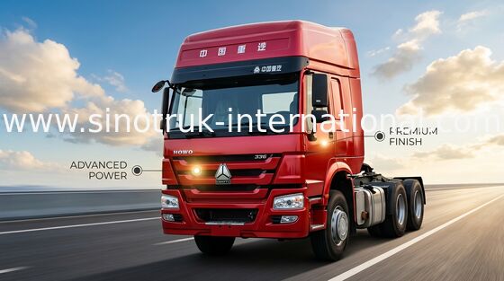 Ciągnik siodłowy SINOTRUK HOWO RHD 6X4 Euro2 380HP ZZ4257S3241W