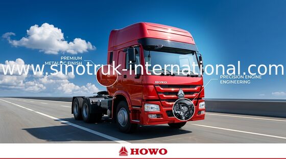 SINOTRUK HOWO Wózek ciągnikowy RHD 6X4 Euro2 420HP ZZ4257V3241W