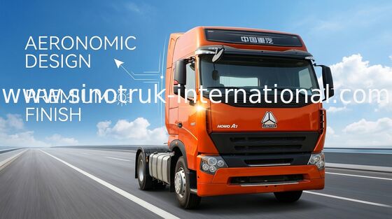 Wytrzymałe silniki Sinotruk HOWO Ciężkie ciągniki siodłowe 6X4 Euro2 336HP