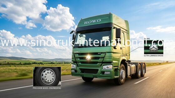 SINOTRUK HOWO Wózek ciągnikowy LHD 6X4 Euro2 420HP ZZ4257V3241W