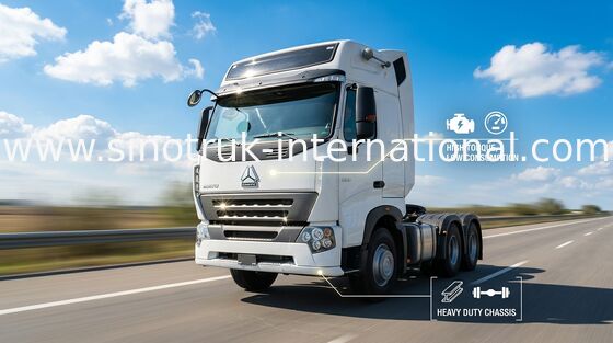 Przyczepa główna przyczepa LHD 6X4 Euro2 336HP z dwiema kojami ZZ4257N3247N1B