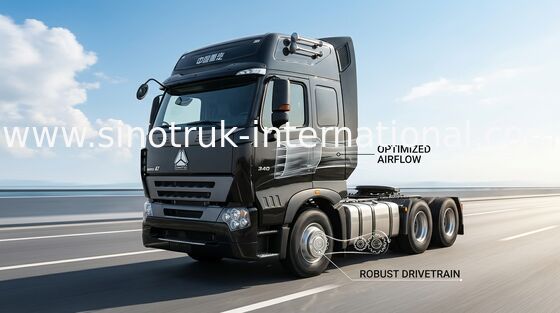 Professional 70 - 100 ton SINOTRUK HOWO A7 Wywrotka dla obszaru górniczego