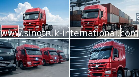 Ciągniki siodłowe SINOTRUK HOWO LHD 6X4 Euro2 420HP ZZ4257V3241W
