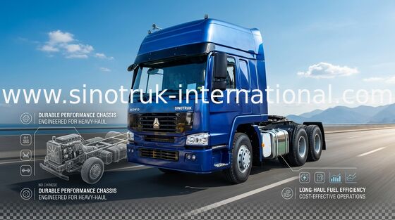 SINOTRUK HOWO Wózek ciągnikowy LHD 6X4 Euro2 371HP ZZ4257S3241W