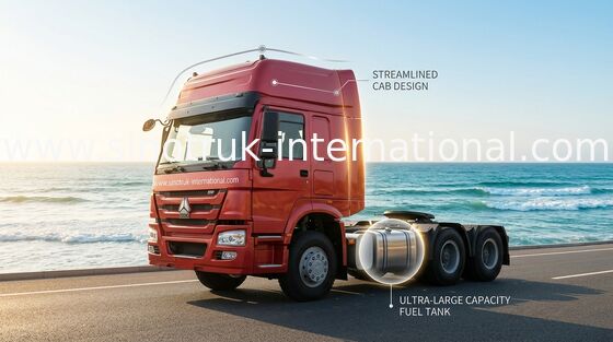 Ciągniki siodłowe SINOTRUK HOWO LHD 4X2 Euro2 371HP ZZ4187S3511W