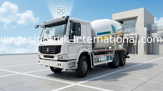 Mobilna betonomieszarka do betonu, 9CBM 290HP 6X4 LHD Ready Mix Concrete Trailer