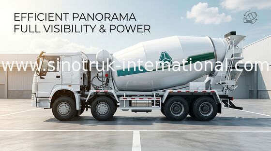 SINOTRUK HOWO Betoniarka 14CBM 371HP 8X4 LHD ZZ5317GJBN3261W