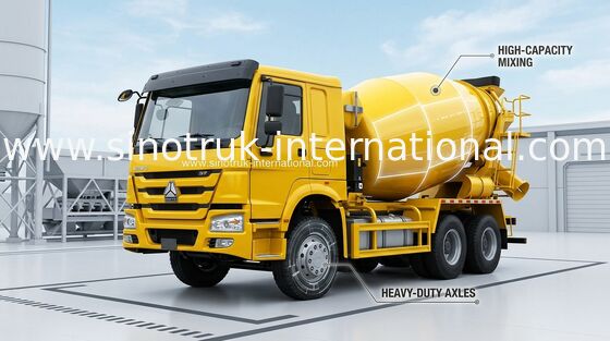 Betoniarka SINOTRUK HOWO 12CBM Euro2 336HP 6X4 LHD ZZ5257GJBN4048W
