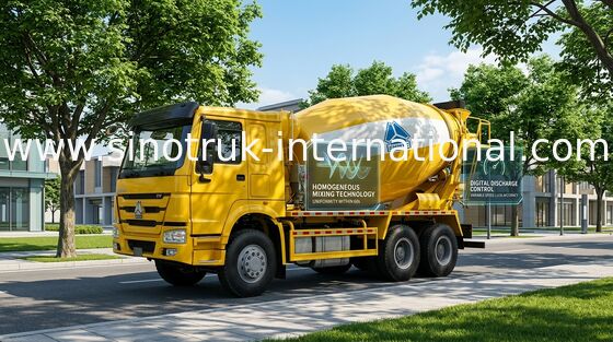 SINOTRUK HOWO Betoniarka 12CBM 336HP 6X4 RHD ZZ5257GJBN4048W