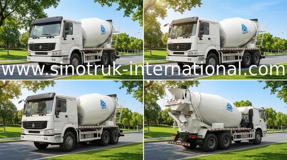 Betoniarka samochodowa SINOTRUK HOWO 12CBM 336HP 6X4 RHD ZZ5257GJBN4048W