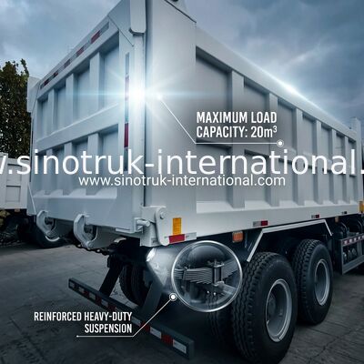 SINOTRUK HOWO 400KM Kierownicza zbiornicza do budownictwa A7 Wojskowe światło ostrzegawcze zderzaka