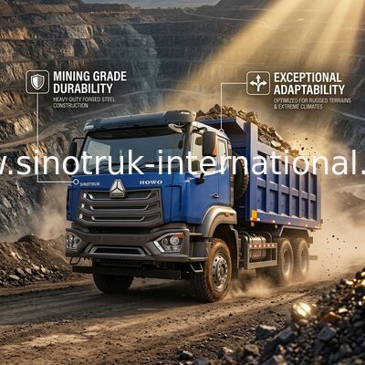 Ciężarówka SINOTRUK HOHAN 371HP 10 kół LHD 40 ton 20-30CBM ZZ3317N356JB1