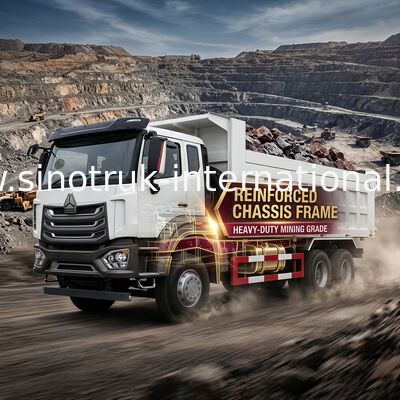 Sinotruk HOWO 8X4 wywrotka 380 KM 12 kół biały H77L ZZ3317V386JB1R