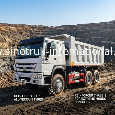 Sinotruk Howo Tipper Dump Truck Weichai 380hp 10 Koła 20CBM 6 × 4