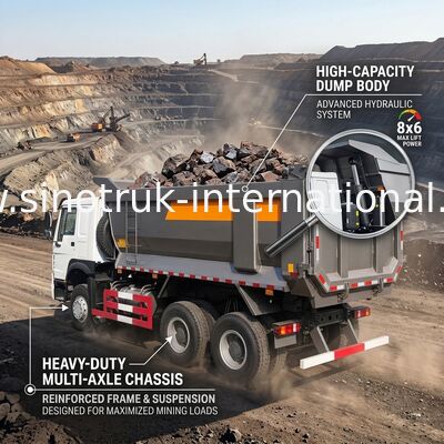 Wywrotka Wywrotka SINOTRUK HOWO 25t 336KM 6X4 LHD 10 - 25CBM ZZ3257N3647A