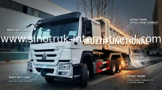 SINOTRUK HOWO Wywrotka 6X4 336KM LHD 10 kół 25 ton ZZ3257N3847B1