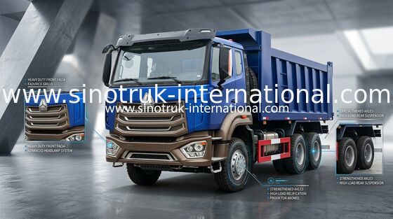 Wywrotka Euro 2 371 KM Howo 6x4 do budowy