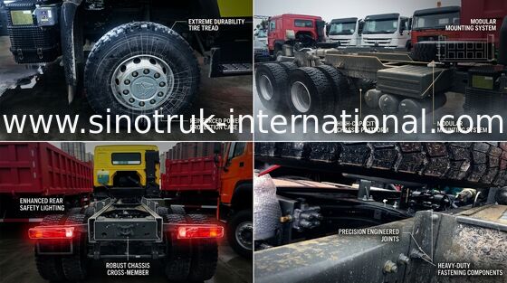 336HP Wywrotka do budowy SINOTRUK HOWO 6x4