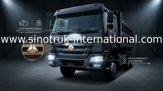 Automatyczna wywrotka Sinotruk Howo, Commercial 10 Wheeler Dump Truck