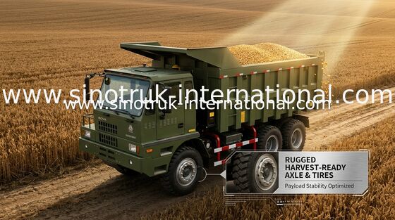 Wysoka ładowność Wywrotka Wywrotka SINOTRUK HOWO70 Mining Truck 6X4