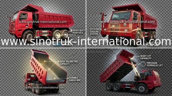 Wywrotka Wywrotka SINOTRUK HOWO 70 Mining LHD 6X4 371HP 70ton ZZ5707S3840AJ
