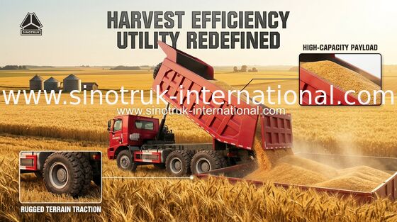 SINOTRUK HOWO 70 Miniwywrotka Wywrotka 6X4 LHD 371HP 70ton ZZ5707S3640AJ