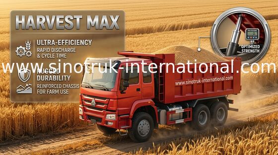 Wywrotka Wywrotka SINOTRUK Golden Prince 6X4 336HP LHD 25tons ZZ3251N3641W