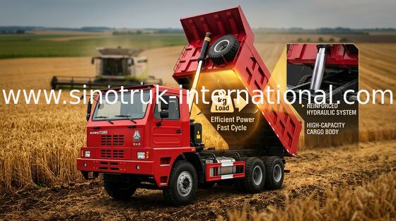 Wysokoefektywna wywrotka Wywrotka 6X4 HOWO SINOTRUK ZZ5707S3640AJ