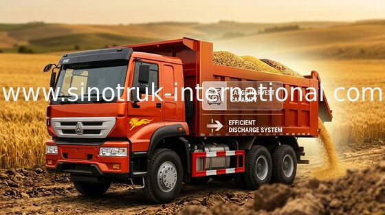 SINOTRUK Golden Prince Dump Truck 6X4 336HP LHD 25-30tons ZZ3251N3641W