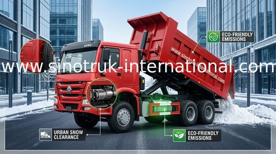 SINOTRUK Golden Prince Tipper Wywrotka 6X4 336HP LHD 25tons ZZ3251N3641W
