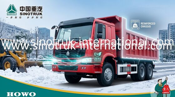 SINOTRUK HOWO Wywrotka 371HP 8X4 LHD 31tons 20-30CBM ZZ3317N3567W