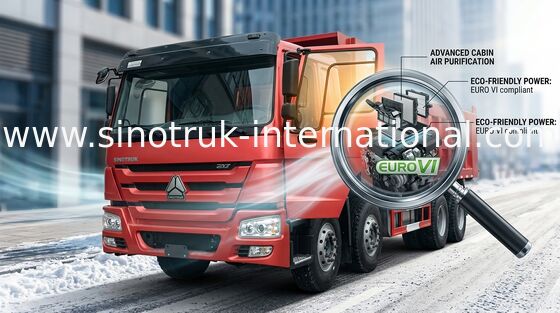 SINOTRUK HOWO Wywrotka 371HP 12 kół LHD 31tons 20-30CBM ZZ3317N3567W
