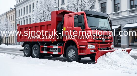 SINOTRUK HOWO Wywrotka 290HP 10Wheels LHD 25-40tons 10-25CBM ZZ3257M2947A