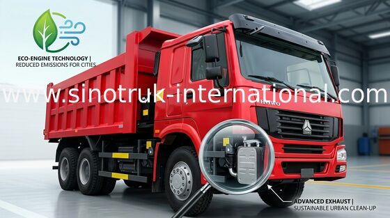 SINOTRUK HOWO Wywrotka 290HP 10Wheels LHD 25-40tons 10-25CBM ZZ3257M2947A