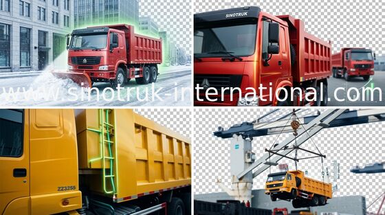 Wywrotka Wywrotka SINOTRUK HOWO 6X4 LHD 371HP 25-40 ton 10-25CBM ZZ3257N3847A