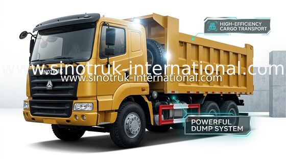Wywrotka Wywrotka SINOTRUK HOWO 25-40tons 371HP 6X4 RHD 10-25CBM ZZ3257N3647A