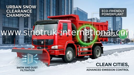 SINOTRUK HOWO Wywrotka 290HP 4X2 LHD 16ton 9-13CBM ZZ3167M3811