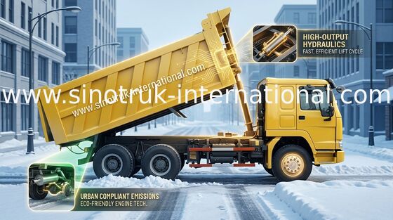 Wywrotka Wywrotka SINOTRUK HOWO 6X4 LHD 371HP 25tons 10-25CBM ZZ3257N3847A