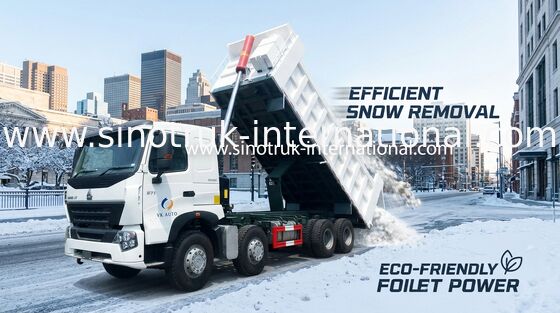 SINOTRUK HOWO A7 8X4 Heavy Duty Dump Truck For Construction ZZ3317N3867N1