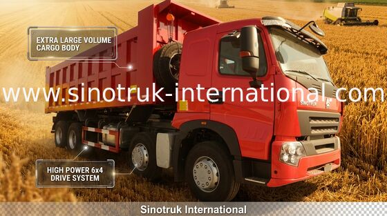 SINOTRUK HOWO A7 371HP Wywrotka Wywrotka dla budownictwa ZZ3317N3867N1